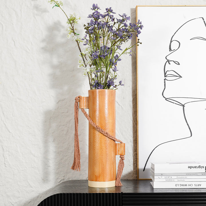 Decorative Cylindrical Flower Vase