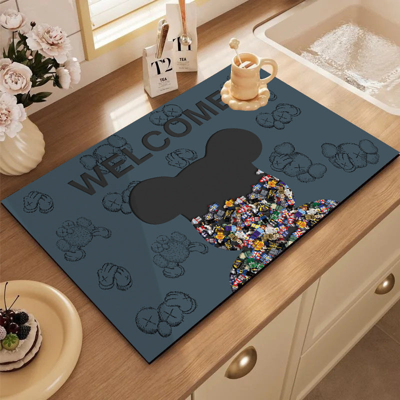 Decorative Entryway Welcome Mat Kalsten