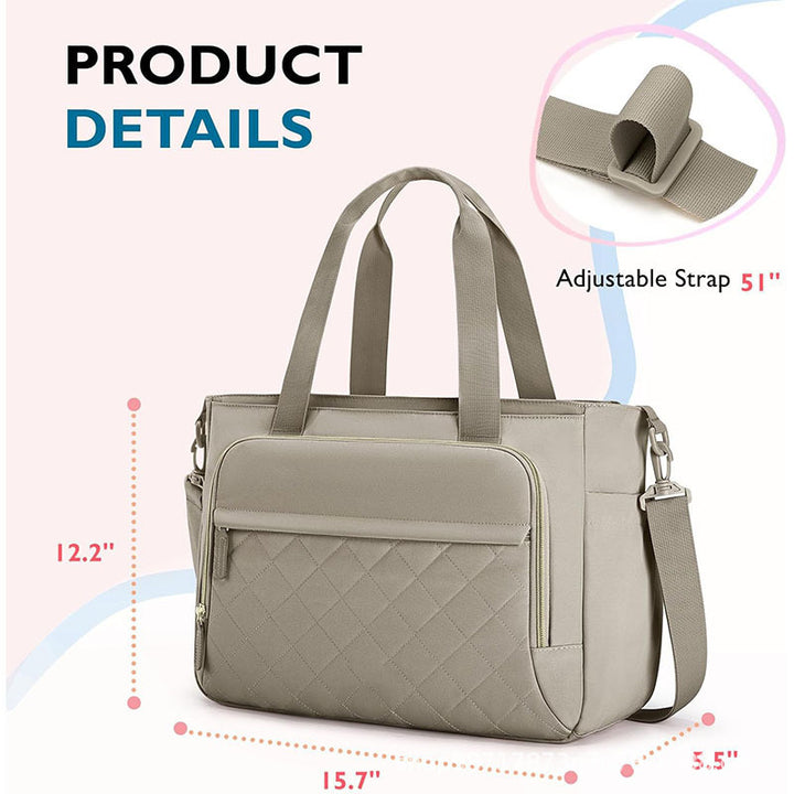 Stylish and Elegant Laptop Bag with Hermetic Interior Compartment Kalsten