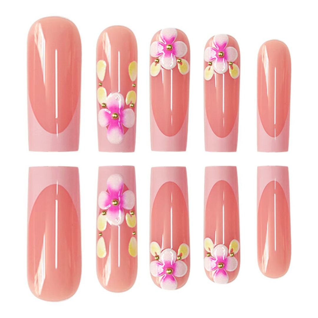 Floral Nail Design Extensions Kalsten