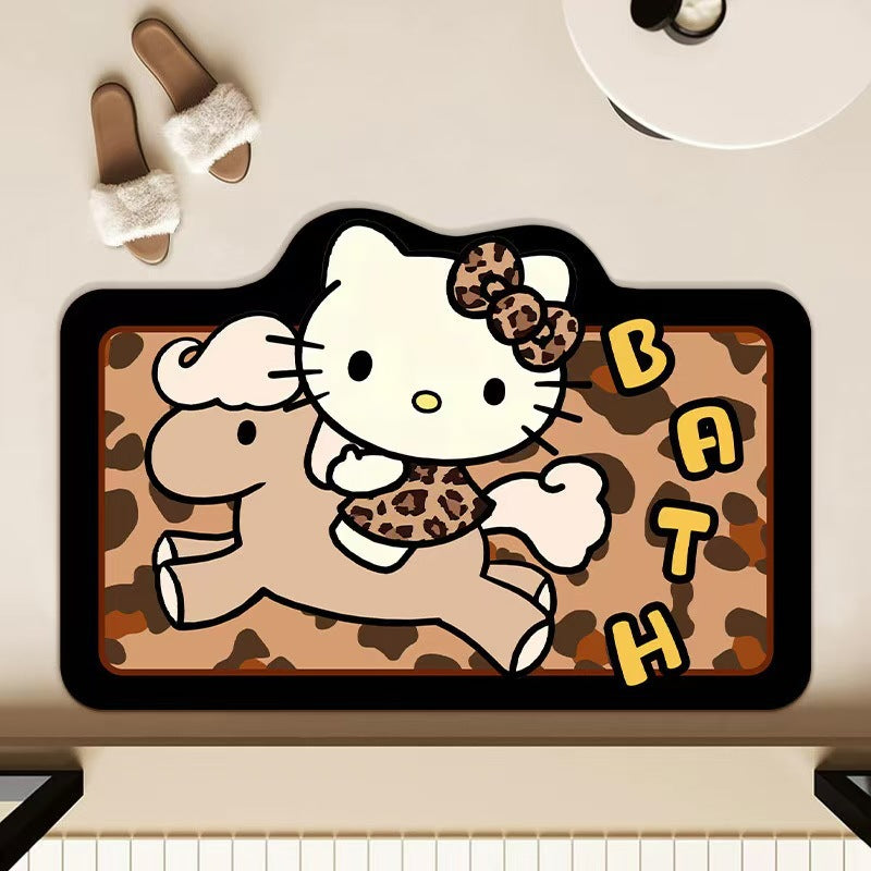 Cartoon-Themed Area Mat