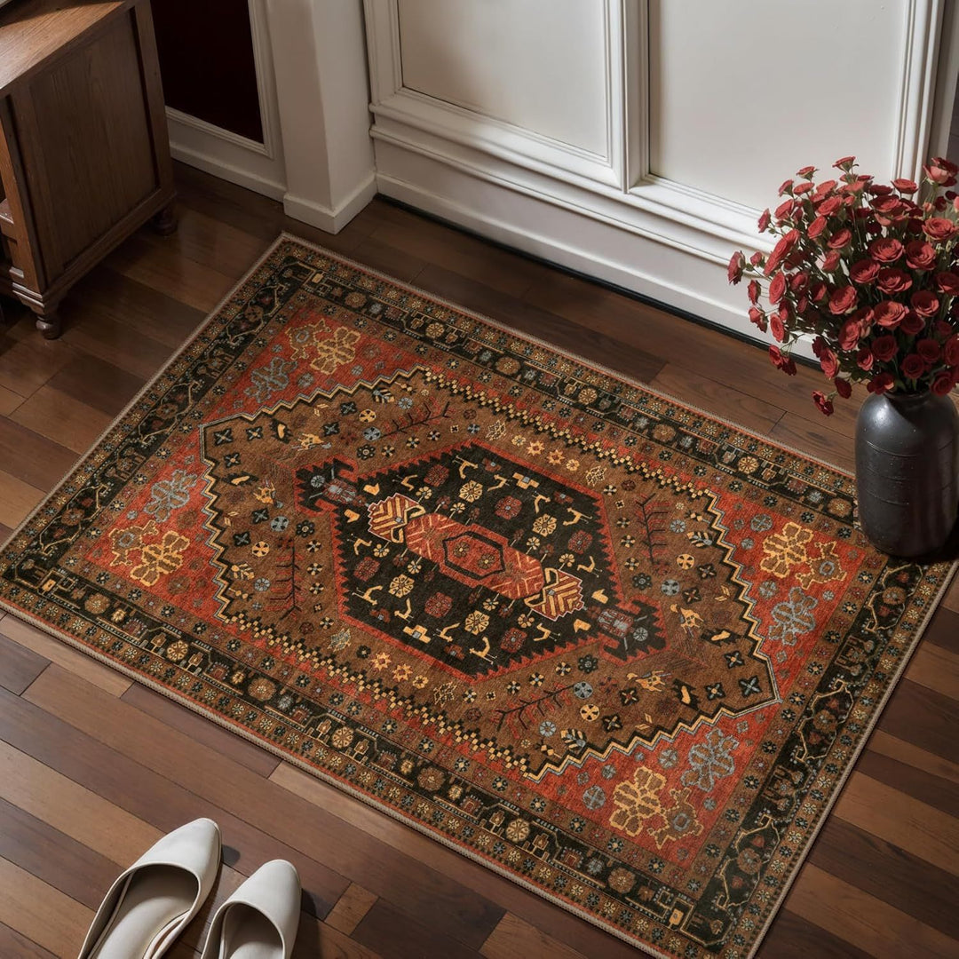 Ornate Patterned Area Rug