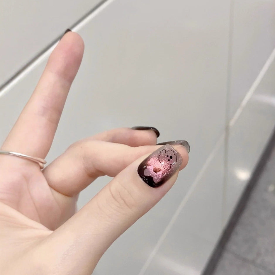Cute Animal-Themed Press-On Nail Set Kalsten