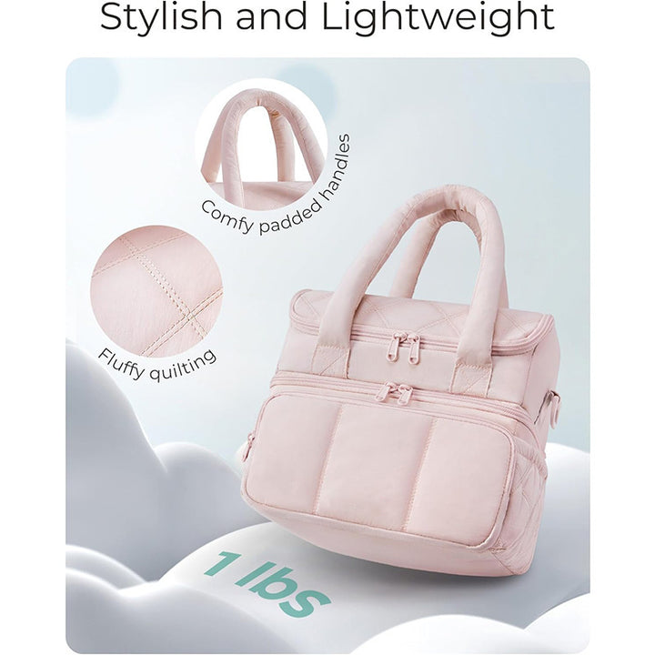 Elegant cosmetic bag with compartments Kalsten