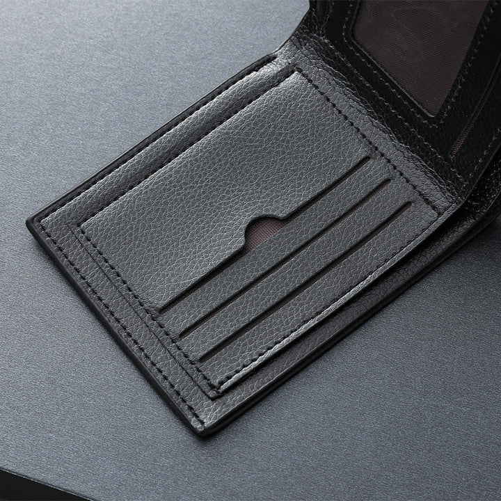 Textured Leather Card Case Kalsten