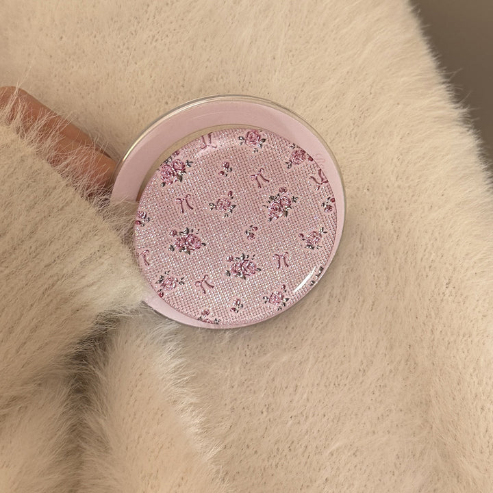 Hand mirror with floral design Kalsten