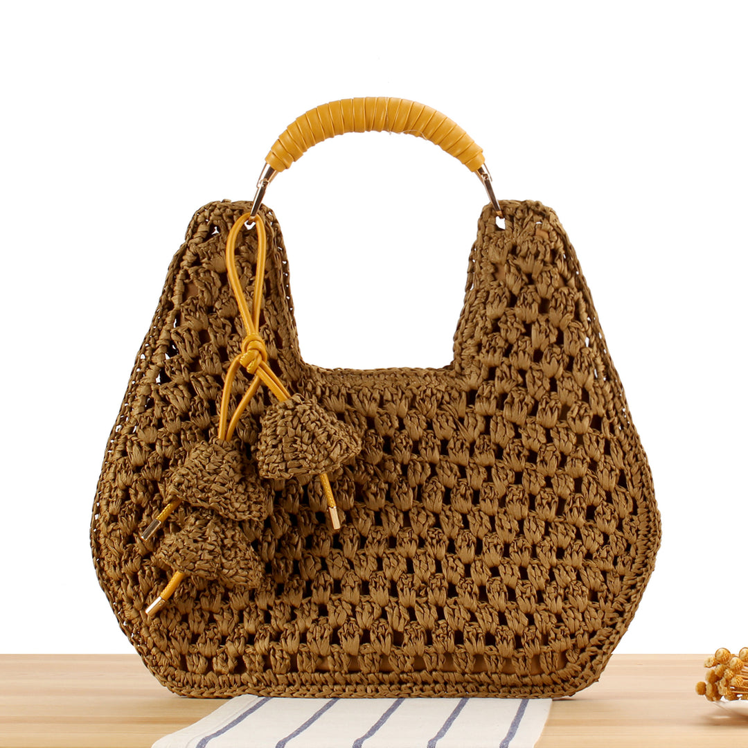 Handmade straw bag Kalsten