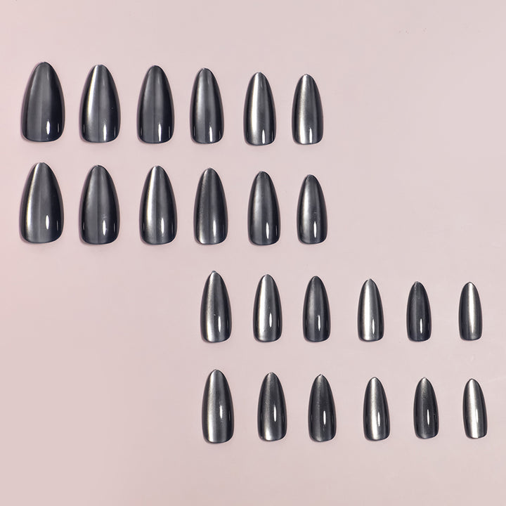 DIY Almond-Shaped Press-On Nail Set Kalsten