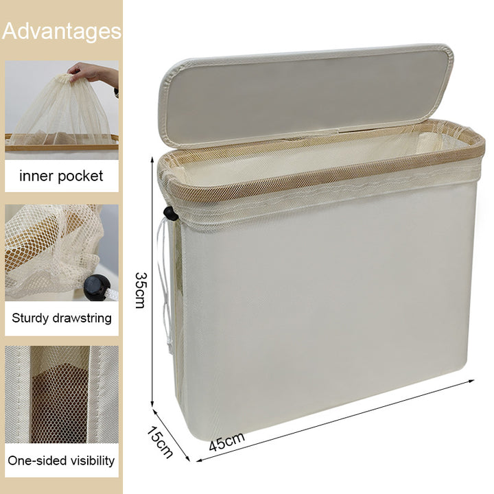 Versatile laundry separation box with removable lid and inner compartment Kalsten
