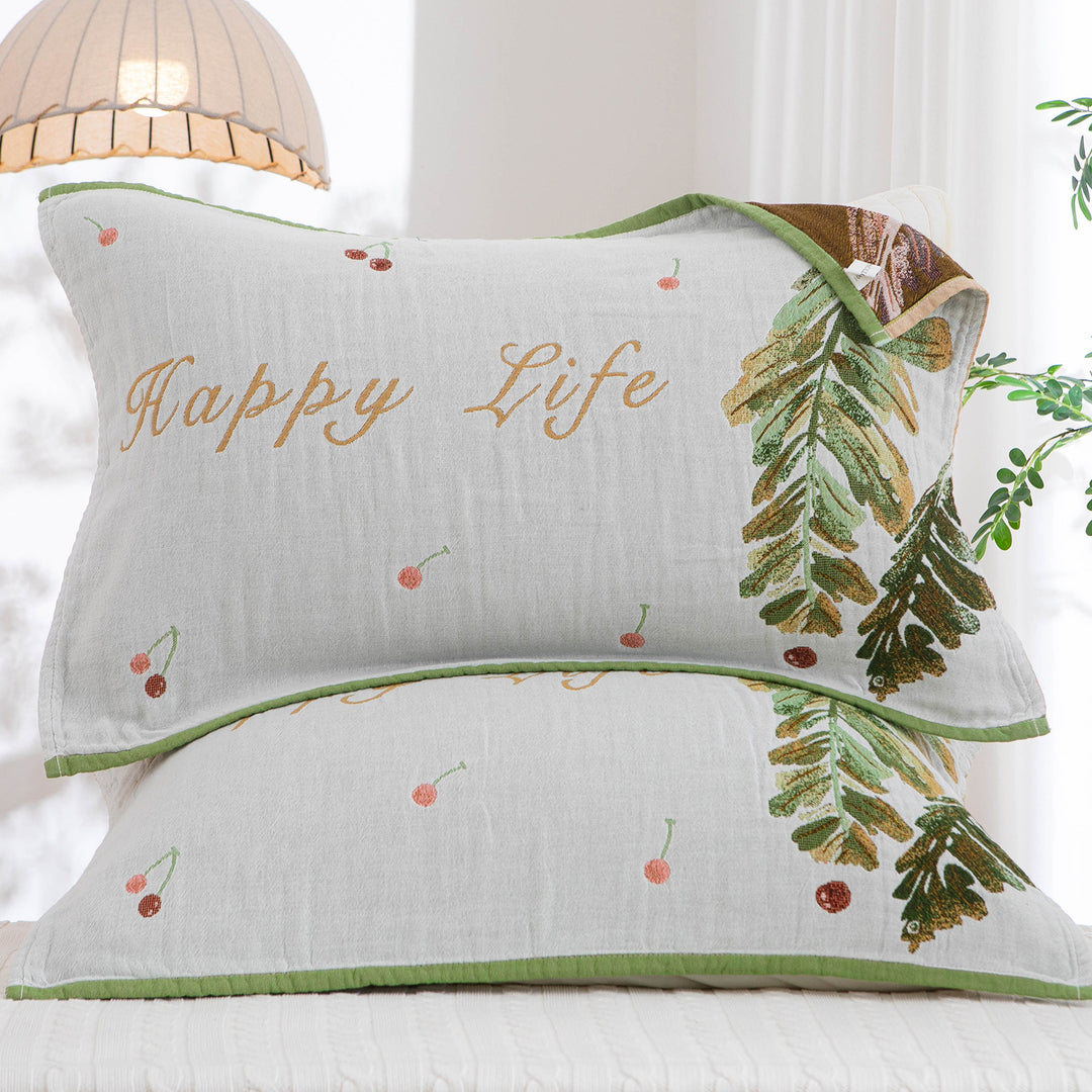 Women Decorative Pillow with Floral Pattern and High-Quality Cotton Kalsten