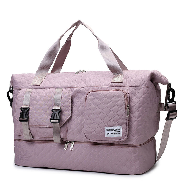 Premium Quilted Travel Tote