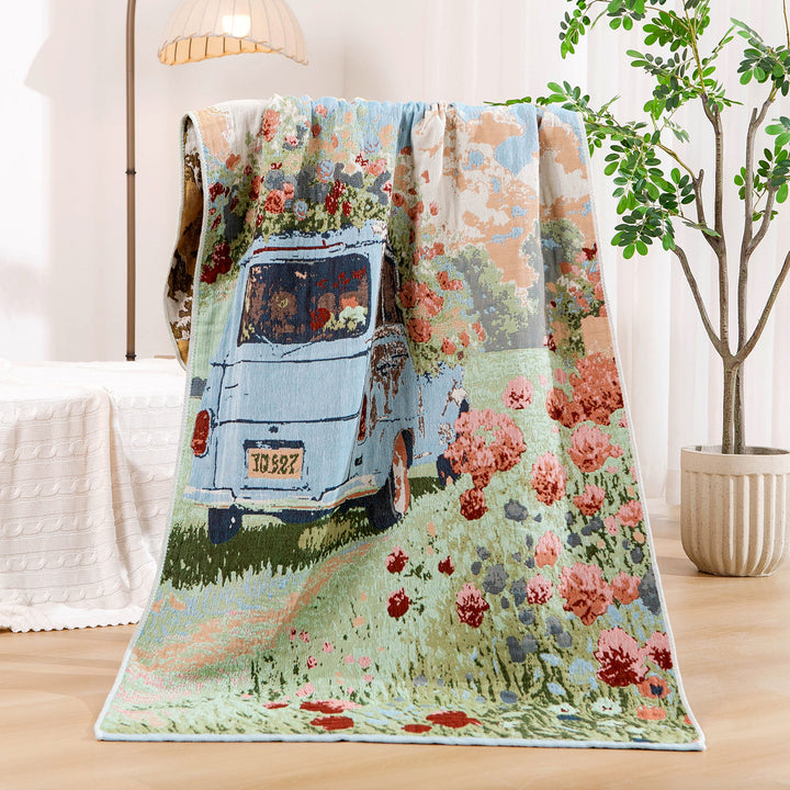 Unisex cuddly blanket with cute bear motif Kalsten