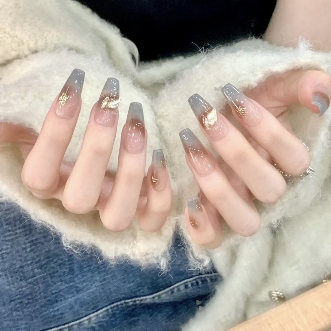 Artistic Ombre Nail Extensions