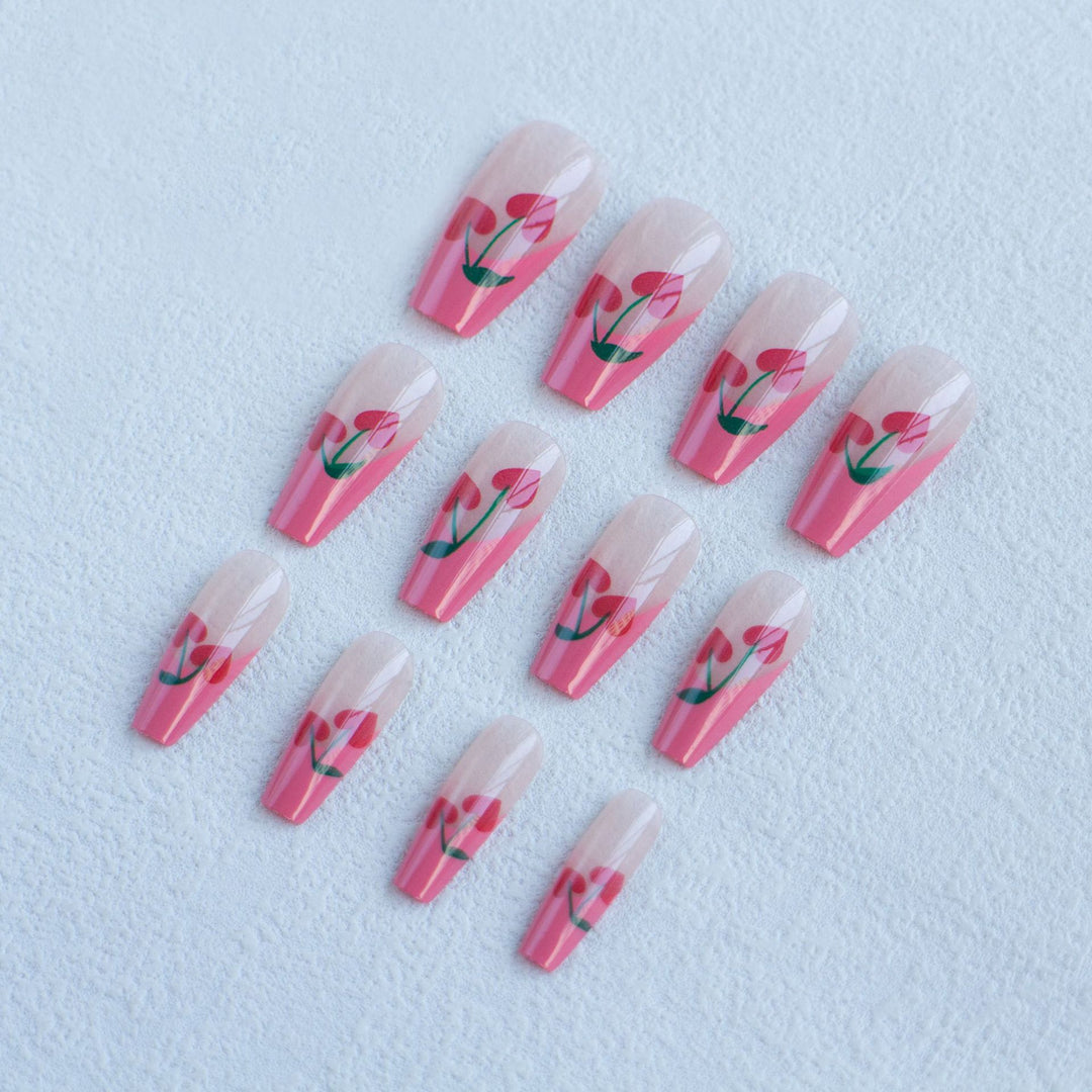 Cherry Blossom Nail Art Design Kit
