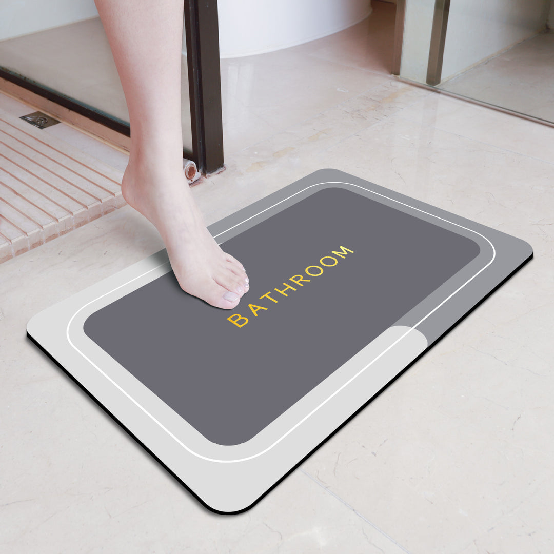 Adorable Cartoon Cat Bath Mat Kalsten