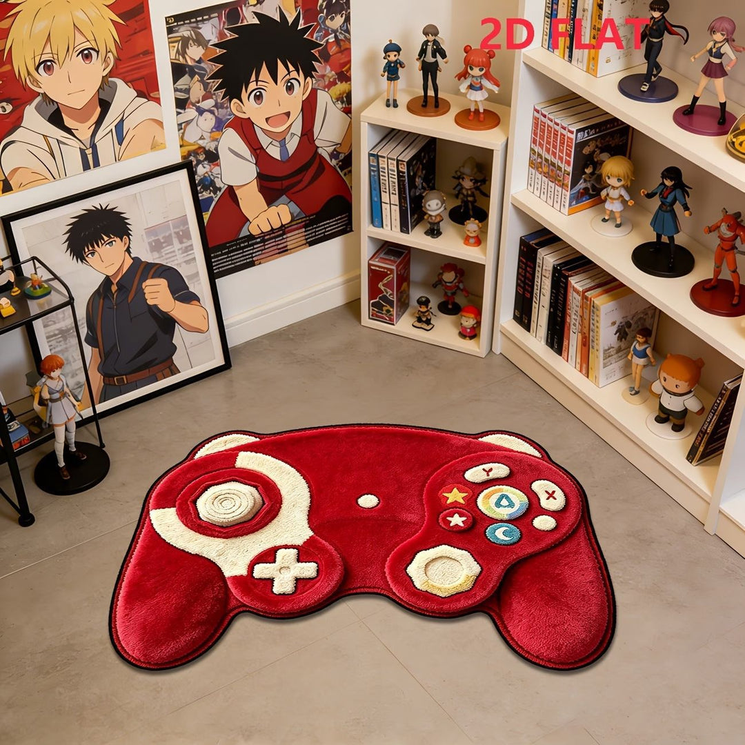 Playful Gaming Controller Area Rug