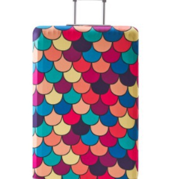 Ladies hard-shell suitcase with playful dog motif Kalsten