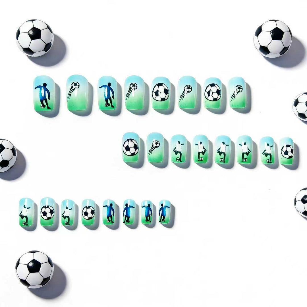Sports-Themed Nail Art Kalsten