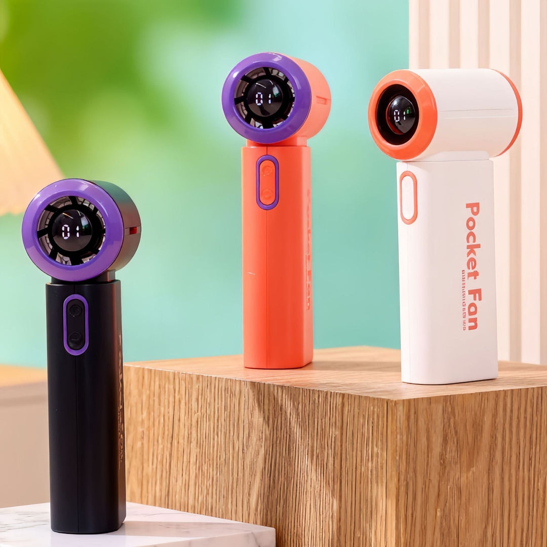 Ladies Portable Mini Fan with USB Charging Function and Lightweight Design Kalsten