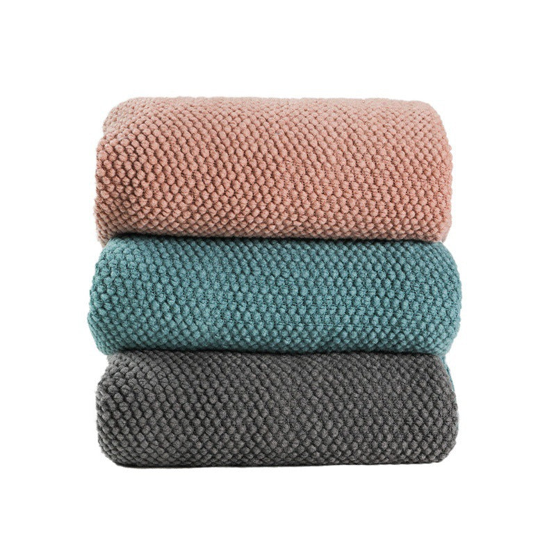 Cozy Knitted Throw Blanket