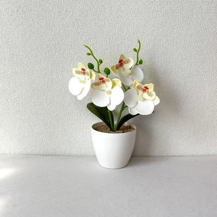 Elegant Synthetic Orchid Arrangement