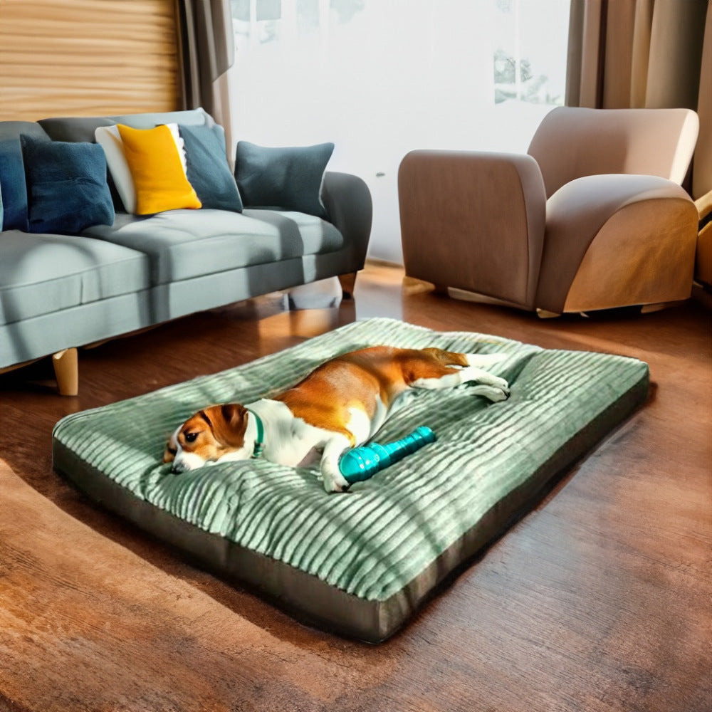 Soft Textured  Mat  Dog Bed