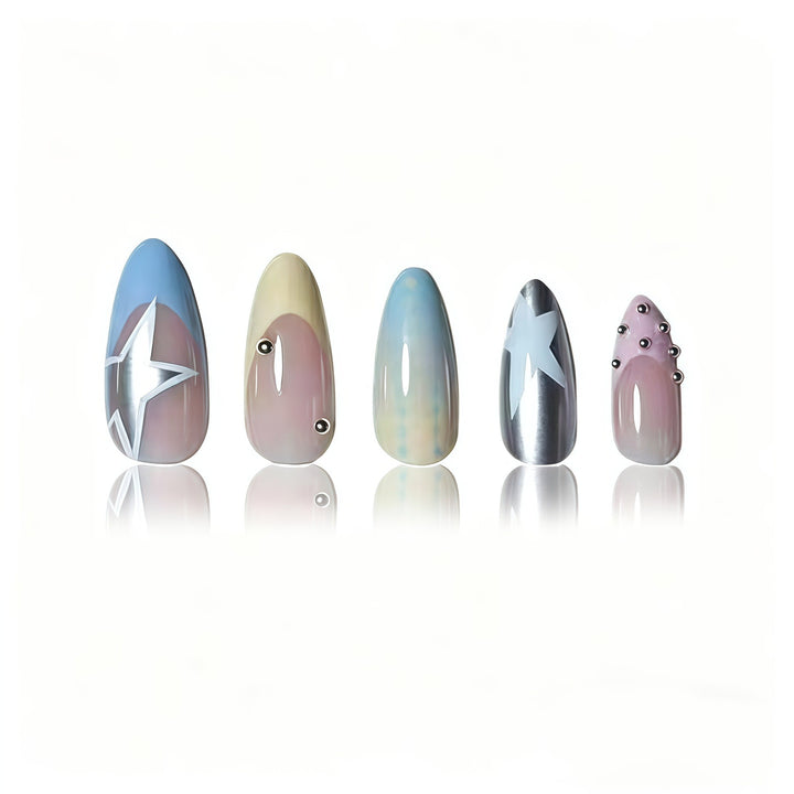 Chic Decorative Press-On Nail Art Kalsten