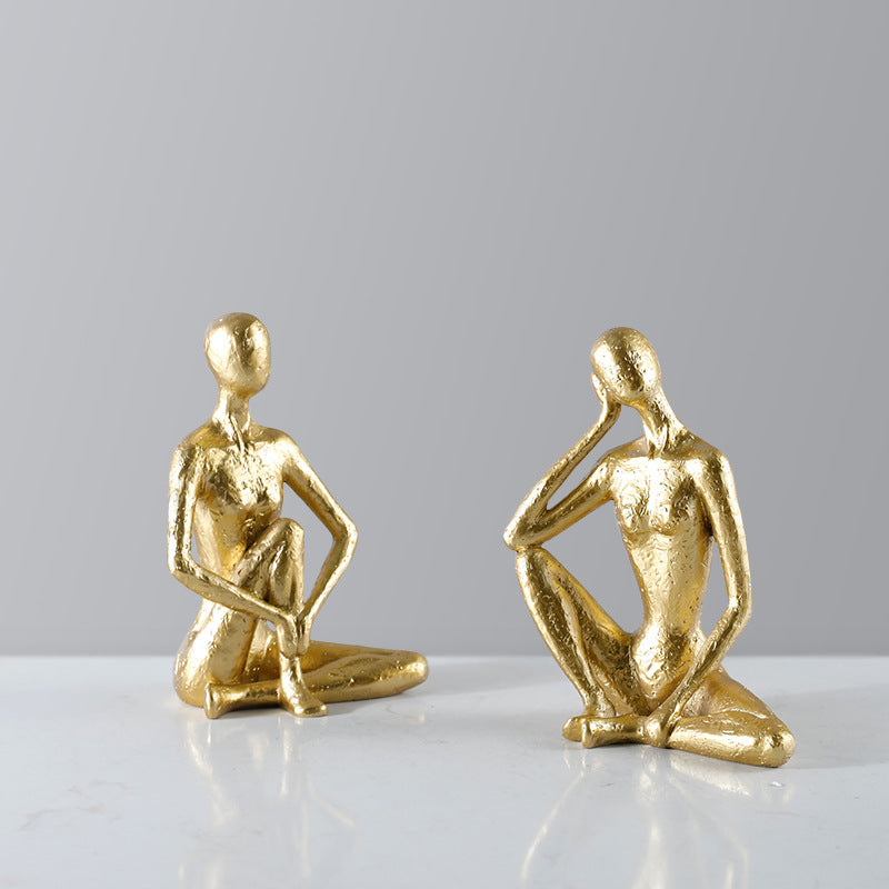 Abstract Zen Meditation Sculpture