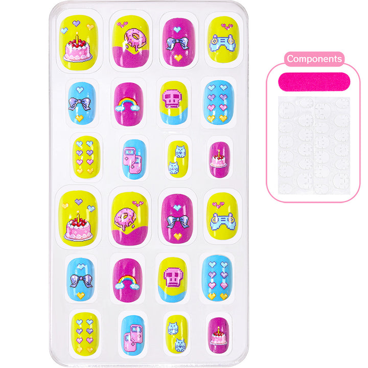 Creative Cartoon-Themed Press-On Nail Collection Kalsten