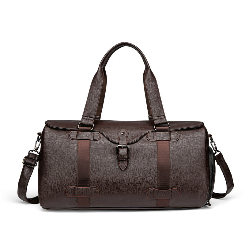 Premium Leather Travel Duffel Bag kalsten