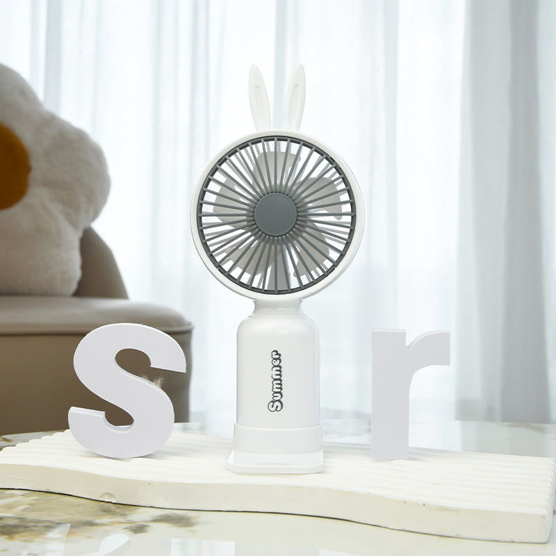 Portable Deer-Themed Handheld Cooling Fan Kalsten