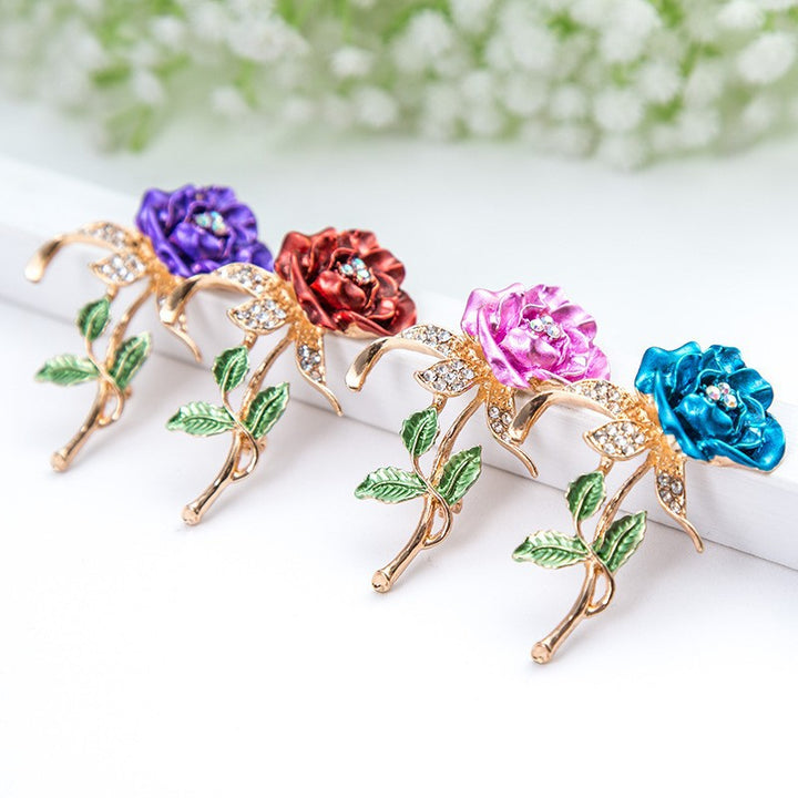 Elegant floral decoration with crystals Kalsten