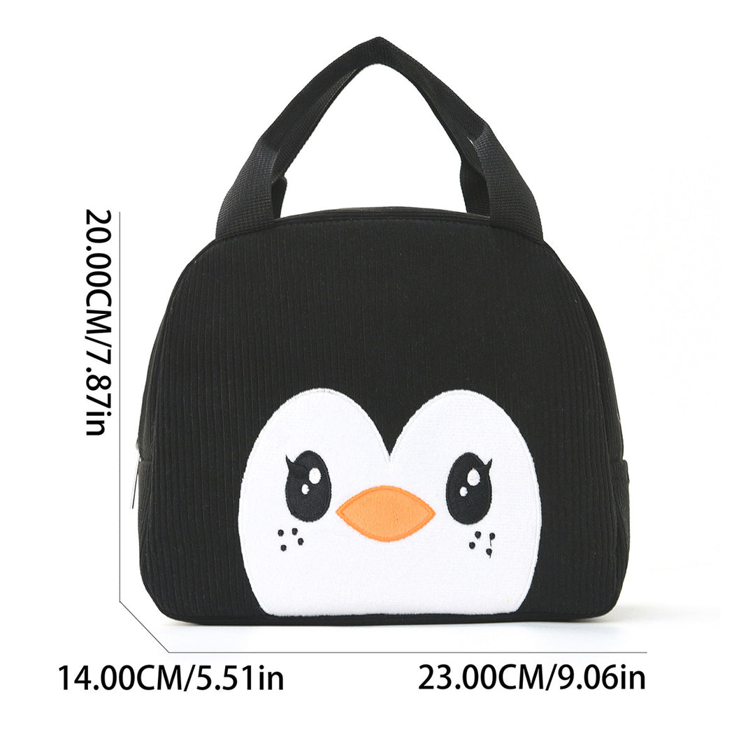Fun Penguin-Themed Lunch Bag