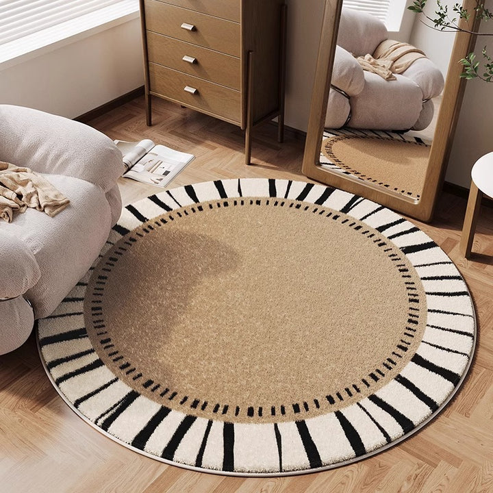 Soft Plush Polka Dot Area Rug