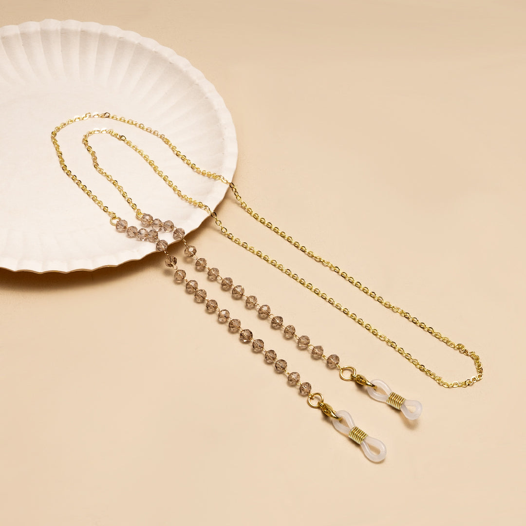 Decorative Stone-Accented Eyewear Chain Kalsten