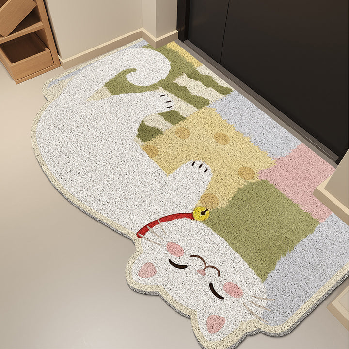 Cat-Themed Decorative Area Mat Kalsten