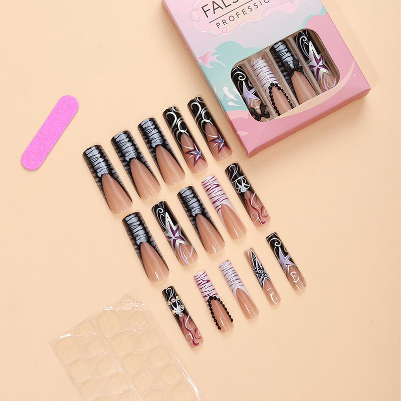 Artistic Themed Nail Tip Set Kalsten