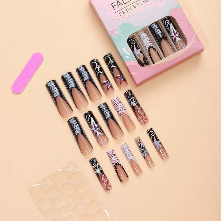 Artistic Themed Nail Tip Set Kalsten