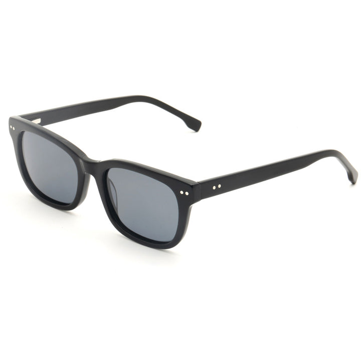 Women's trendy square sunglasses with transparent frame Kalsten