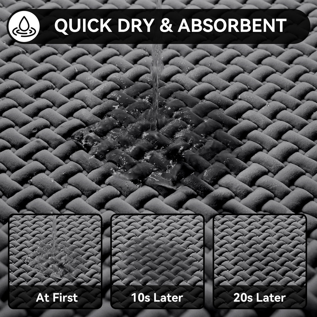 Comfortable Textured Bath Mat