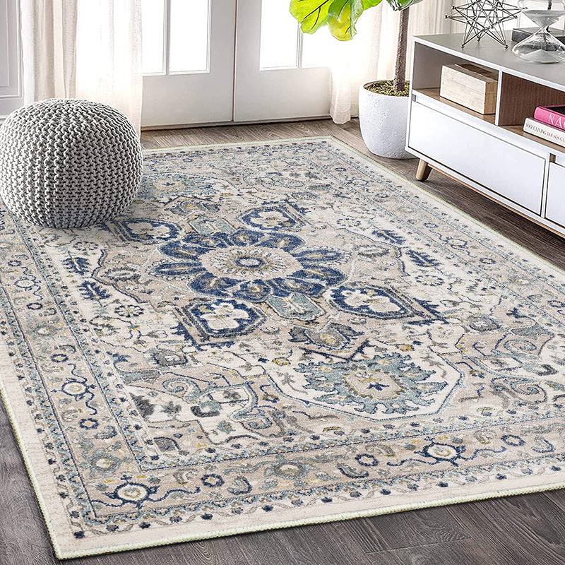 Vintage Floral Pattern Area Rug Kalsten