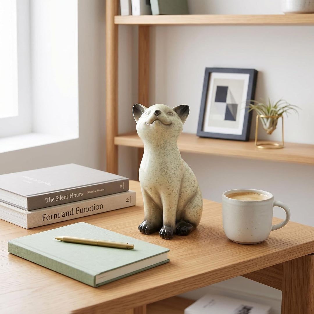 Resin statue of a cat Kalsten