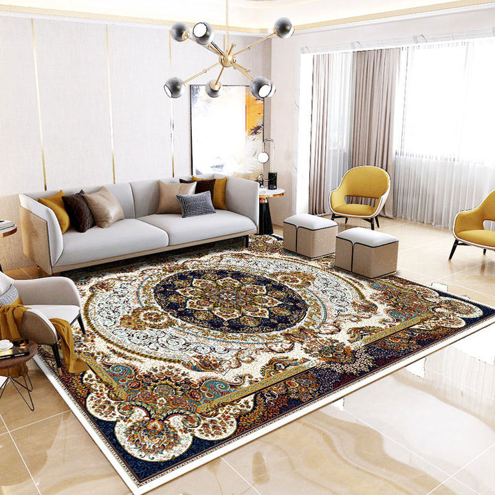 Luxurious Floral Patterned Area Rug