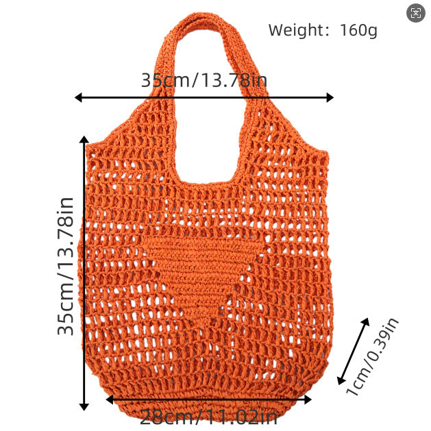 Handcrafted Macrame Tote Bag Kalsten