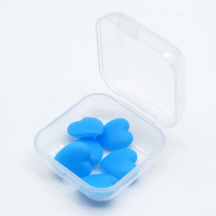 Heart-Shaped Silicone Keychain Holders Kalsten