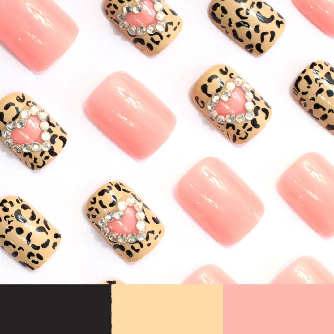 Stylish Leopard Print Nail Art Kalsten
