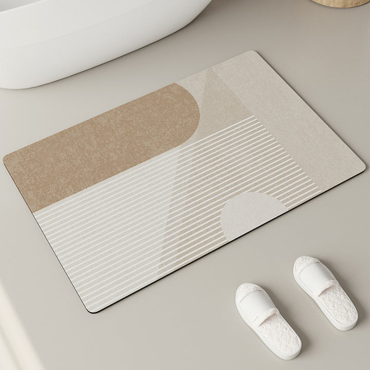 Textured Pattern Bath Mat Kalsten