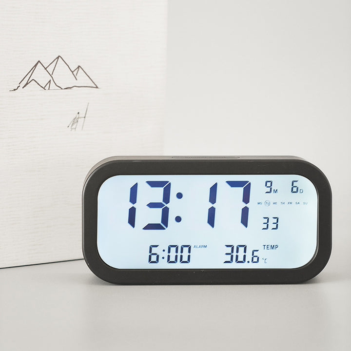 Digital Alarm Clock with Large LED Display and Temperature Function Kalsten