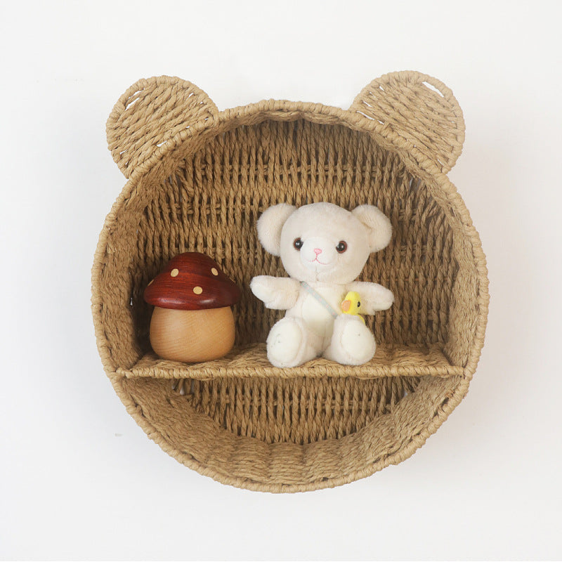 Creative wall shelf in bear design Kalsten
