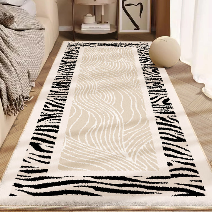 Soft Abstract Area Rug